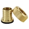 Apollo 1 in. Brass PEX Barb x 1 in. NPSM Swivel Manifold Inlet Adapter APXNPSM1S - alternate 1